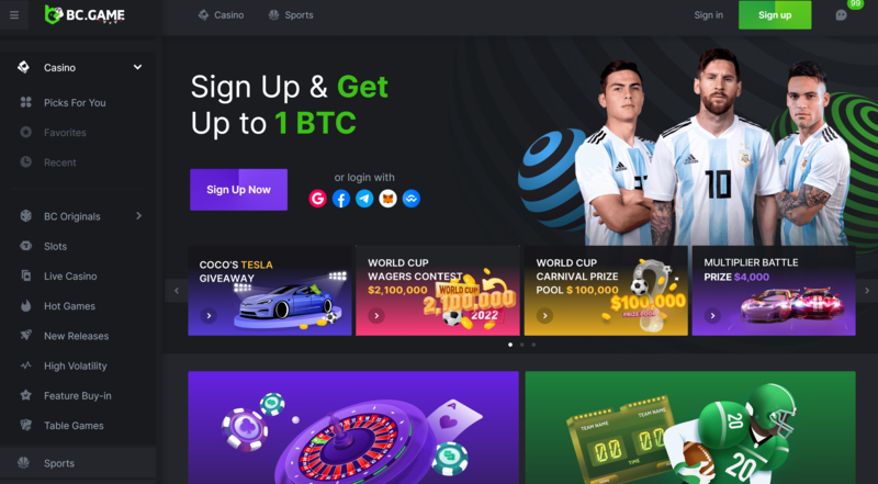 Experience the Thrill of Gaming at BC.Game Casino